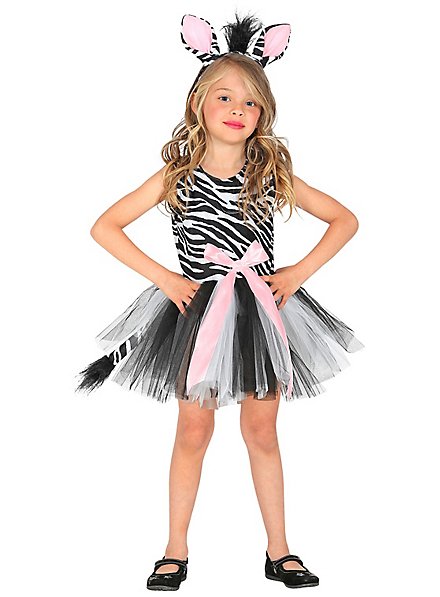 Costume da piccola zebra per bambina
