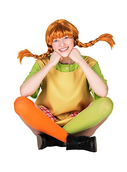 Costume Adulto Costume Carnevale Pippi Calzelunghe Disfraz