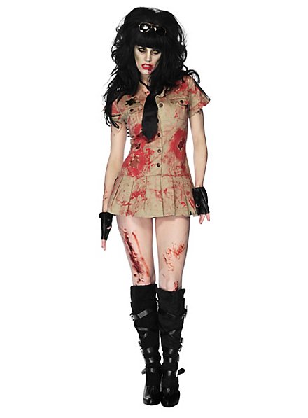 Costume da poliziotta zombie sexy