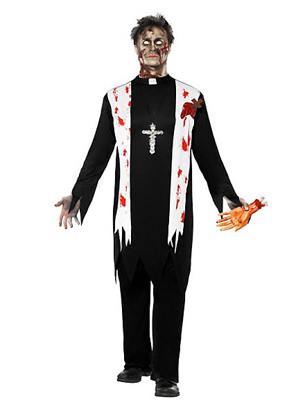 Costume da prete zombie