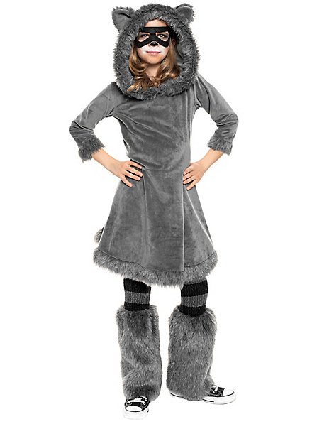 Costume da procione per bambini