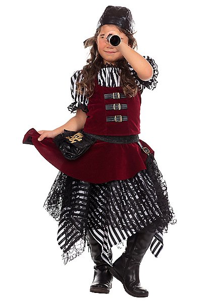 Berich Costume da pirata per bambini, per Halloween, per la