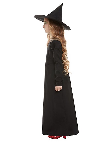 Costume Da Strega Per Bambine - Gonna In Tulle, Cappello E Scopa, Accessori Halloween