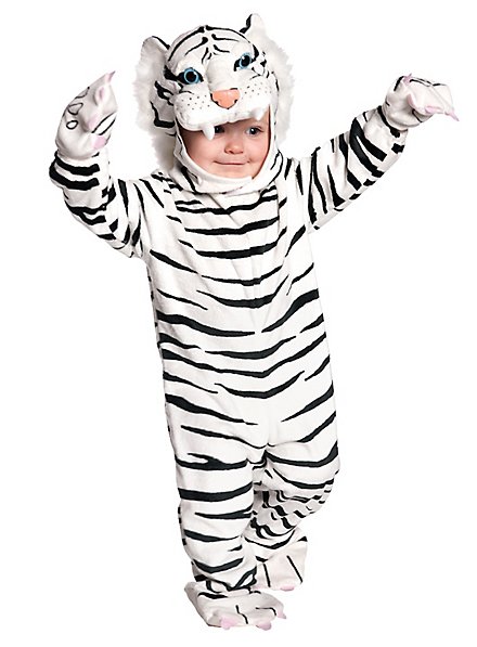 Costume da tigre bianco per bambino