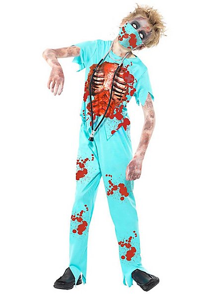 Costume de chirurgien zombie pour enfants