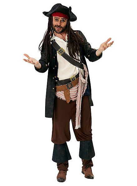 Costume de luxe de Jack Sparrow, Pirates des Caraïbes