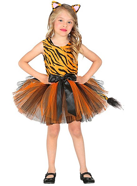 Costume de petit tigre pour fille
