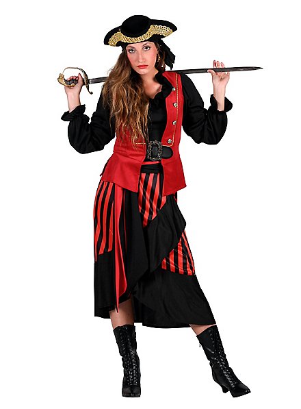 Costume de pirate Mary Read pour femmes