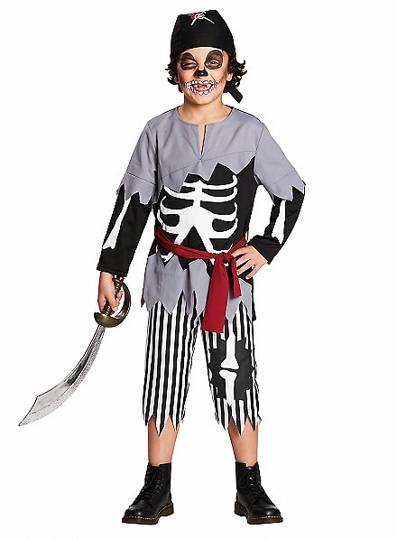 Costume de pirate zombie pour enfants