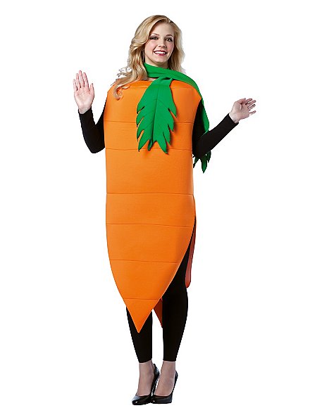 Costume di carnevale veloce fai da te: la carota