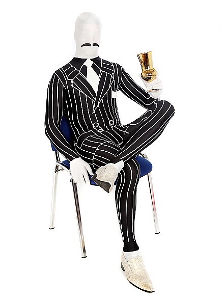 Costume integrale da gangster Morphsuit