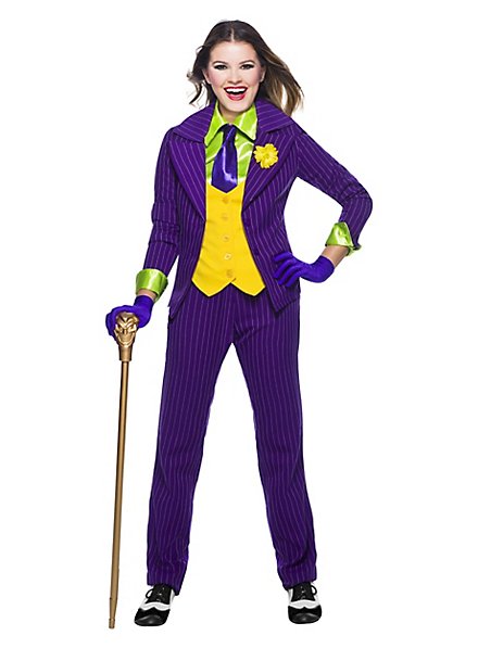 Costume premium da Joker classico per donna