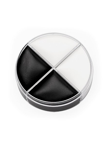 Crema trucco bianco-nero 15 ml barattolo trucco
