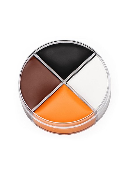 Creme Sminke Sort-Hvid-Brun-Orange Makeup 15 Ml
