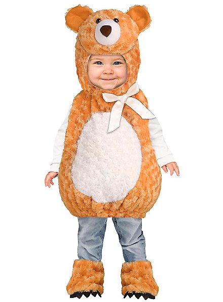 Cuddly teddy costume for babies