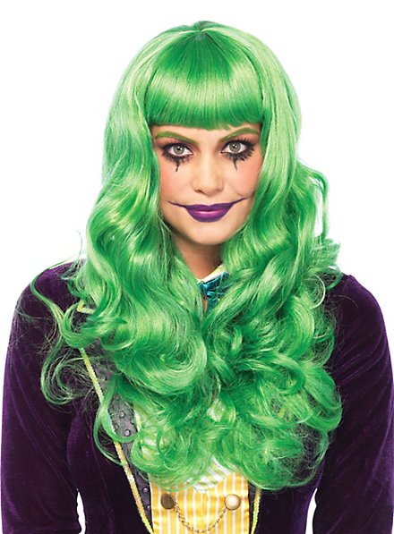 Curly wig green
