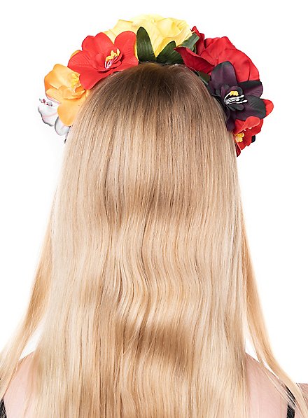 Day Of The Dead Headband Costume Accessories Female main image 1