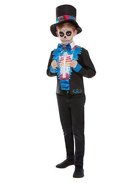 Day of the Dead Neon costume for boys