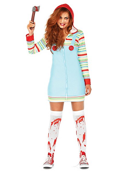 Deadly doll hoodie dress