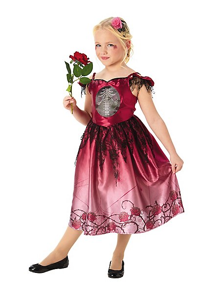 Death & Roses Halloweenkleid für Mädchen