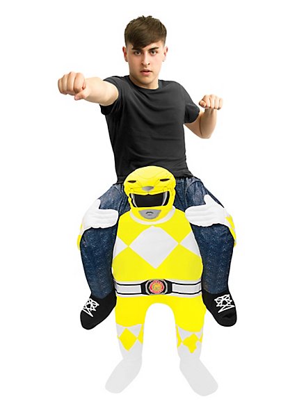 Déguisement Carry Me Power Ranger jaune