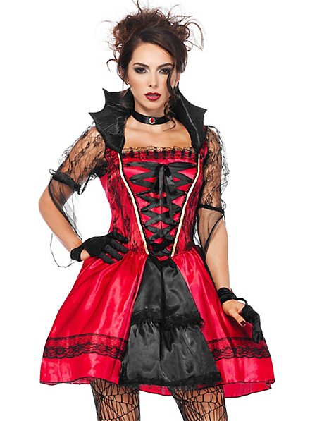 IEEILULU Déguisement Vampire Femme Gothique Avec Cape Capuche - Costume Médiéval Halloween Cosplay Avec Collier Et Boucles D'Oreilles