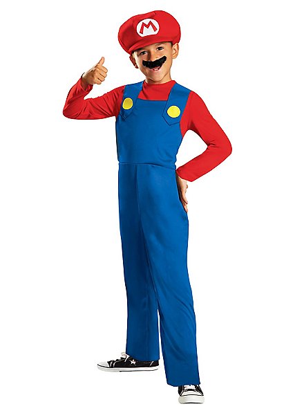 Déguisement de Mario Super Mario Brothers Nintendo pour enfants