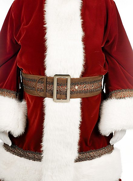 Déguisement Père Noël Premium Adulte Complet - Veste, Pantalon, Bonnet, Barbe & Gants Par Rubies
