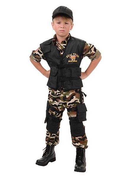 Déguisement de soldat d'unité spéciale SEAL pour enfant