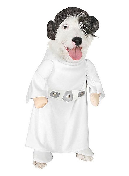 Déguisement princesse Leia Star Wars pour chien