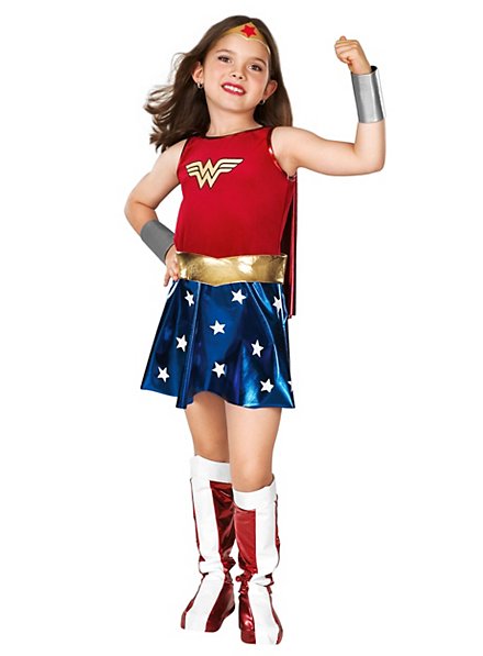Déguisement Wonder Woman officiel pour enfant