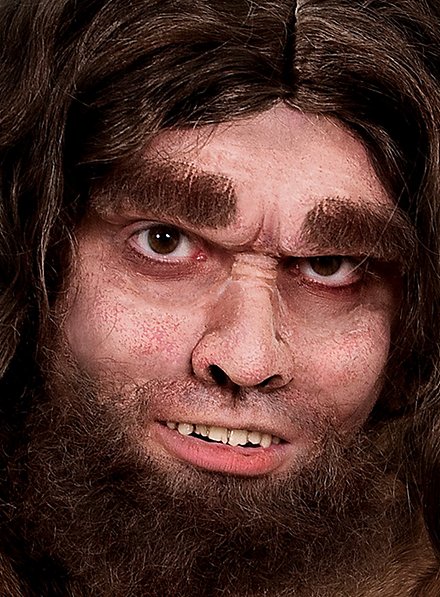 Demi-masque homme préhistorique