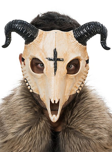 Demonic Goat Skull Mask