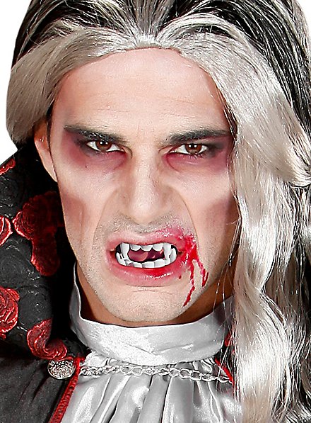 Dents De Vampire Lumineuses Halloween - Accessoire Cosplay Brillant Dans Le Noir