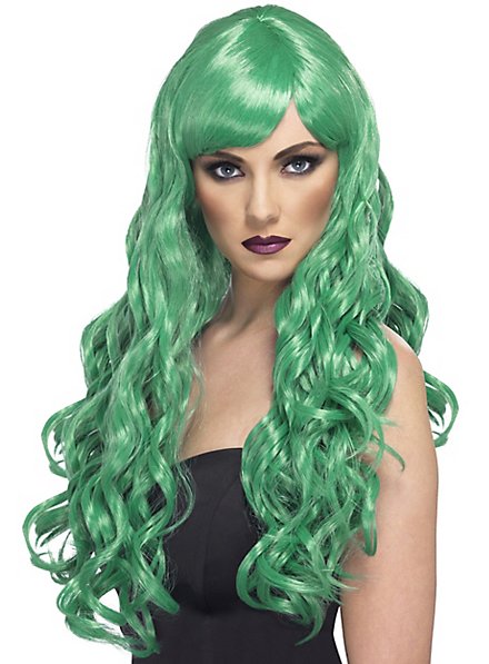 Desire Longhair wig green
