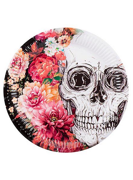 Dia de los Muertos Assiette en carton 6 pièces