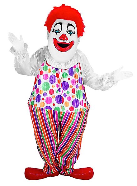 Dicker Clown Maskottchen