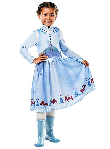 Die Eiskönigin Anna Weihnachtskleid für Kinder Basic