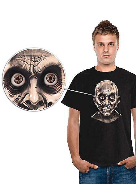 Digital Dudz Frantic Zombie Eyeballs T-Shirt 