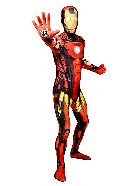 Digital Morphsuit Iron Man Full Body Costume