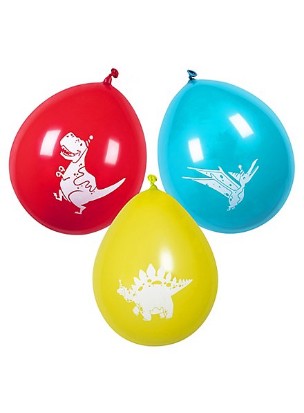 Dino Luftballons 6 Stück