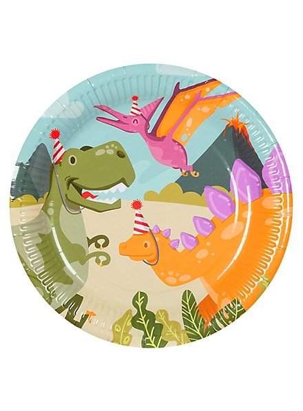 Dino paper plate 6 pieces