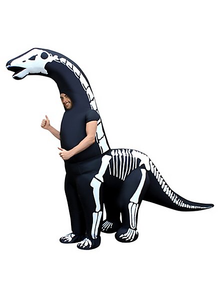 Diplodocus Skelett Aufblasbares Dinokostüm