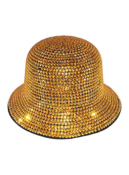 Disco Ball Hat gold