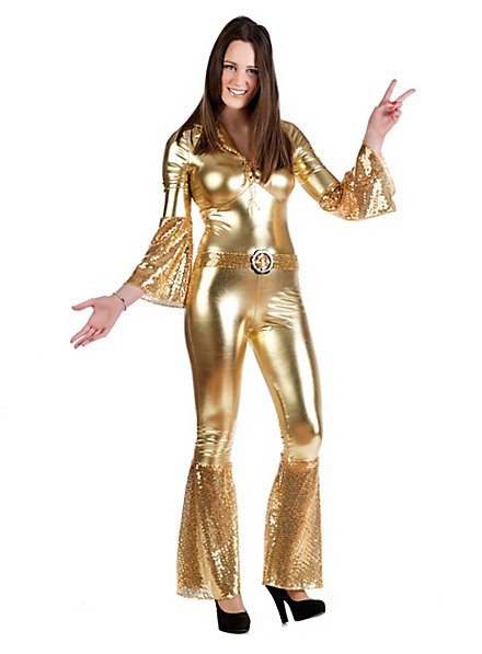 Disco Diva gold Costume