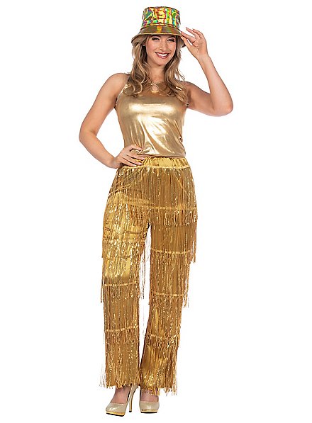 Disco Lametta Hose gold