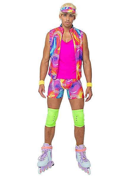 Disfraz De Chico Patinador Neón