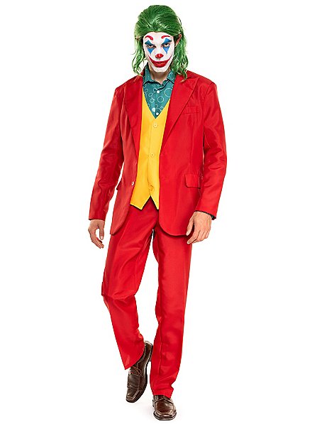 Disfraz De Joker The Dark Comedian Traje