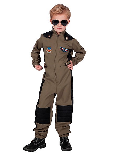 Disfraz De Piloto Top Gun Para Niños