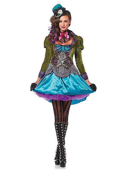 Disfraz De Sombrerera Loca Deluxe